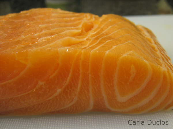 Posta de salmão Posta de salmão