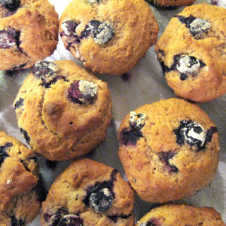 Muffin de blueberry (mirtilo)