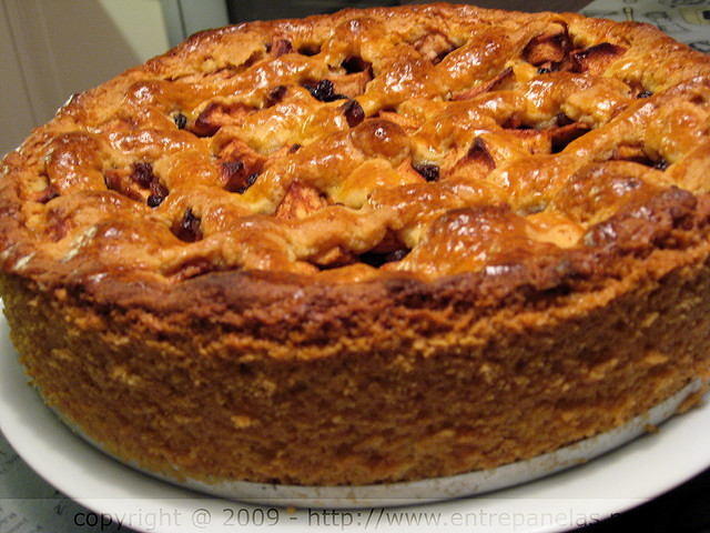 torta de maçã holandesa