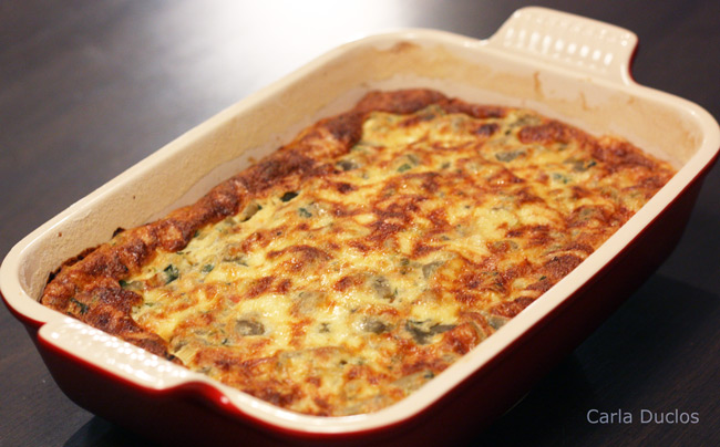 souffle de berinjela