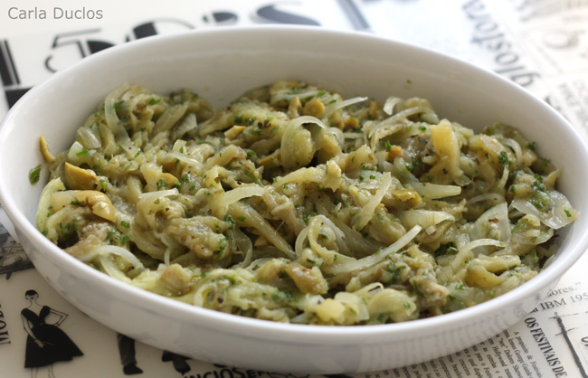 Antepasto de berinjela