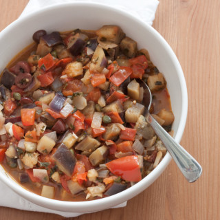 Caponata de berinjela