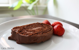 rocambole de chocolate sem farinha