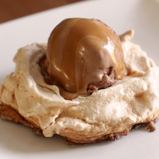 sorvete de chocolate