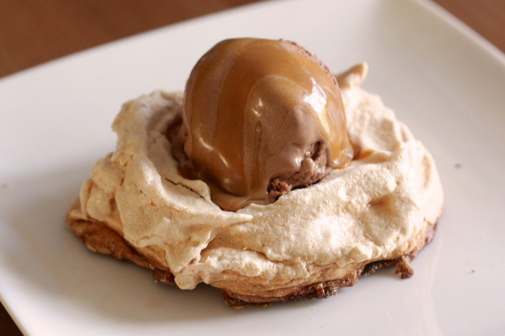 sorvete de chocolate