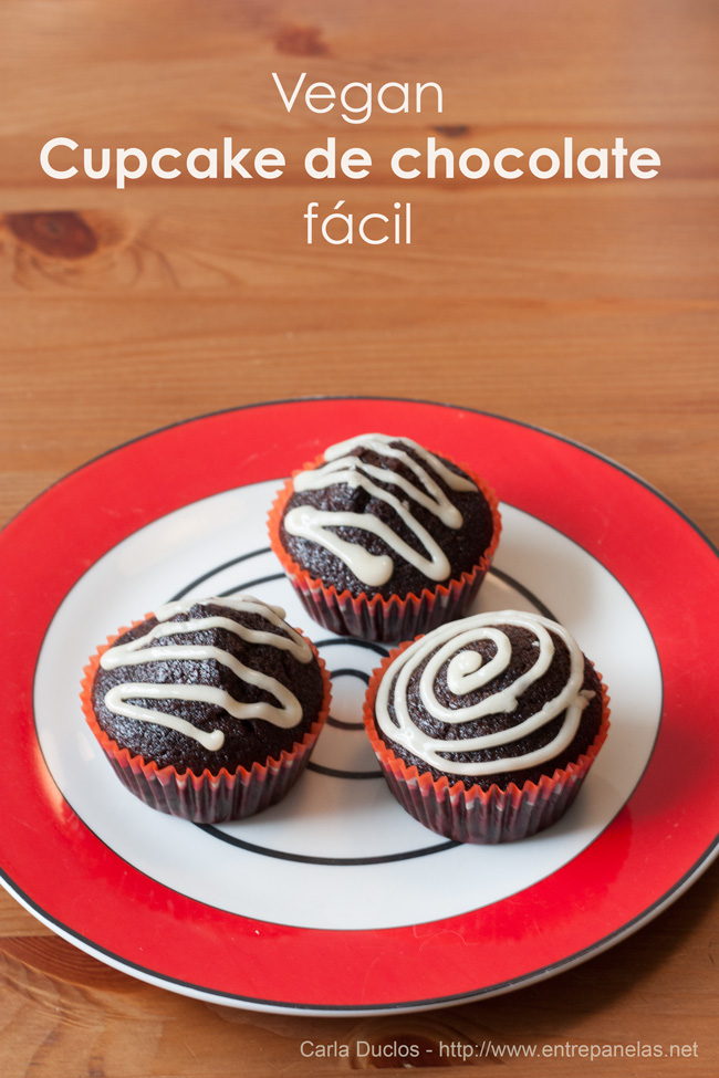 Cupcake de chocolate