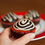 Cupcake de chocolate simples